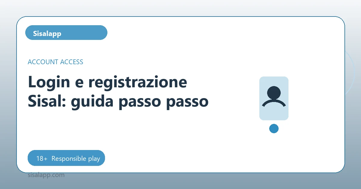 Login e registrazione Sisal: guida passo passo - Sisalapp guide